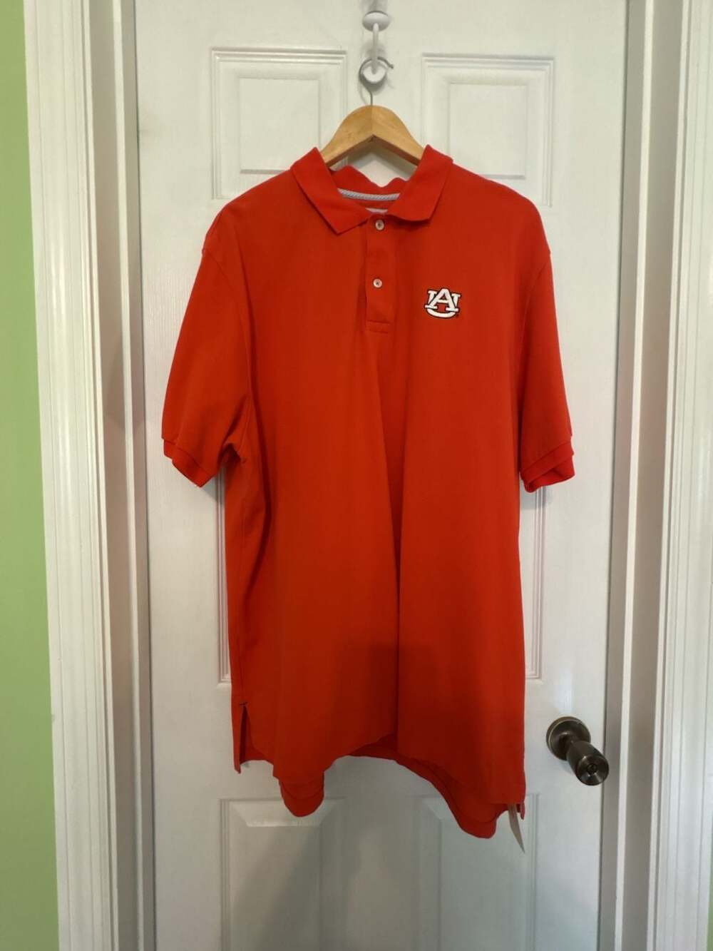 EUC Southern Tide Auburn University Tigers Skipjack Polo Shirt XXL